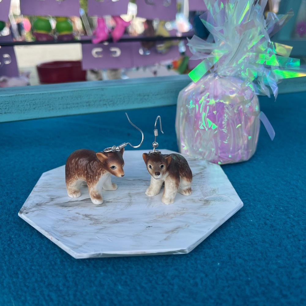 Bear Earrings